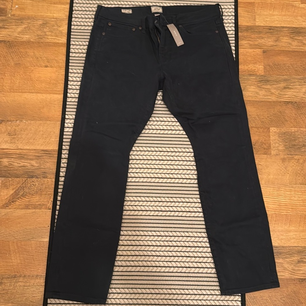 J-Crew 484 Slim-fit garment-dyed five-pocket pant